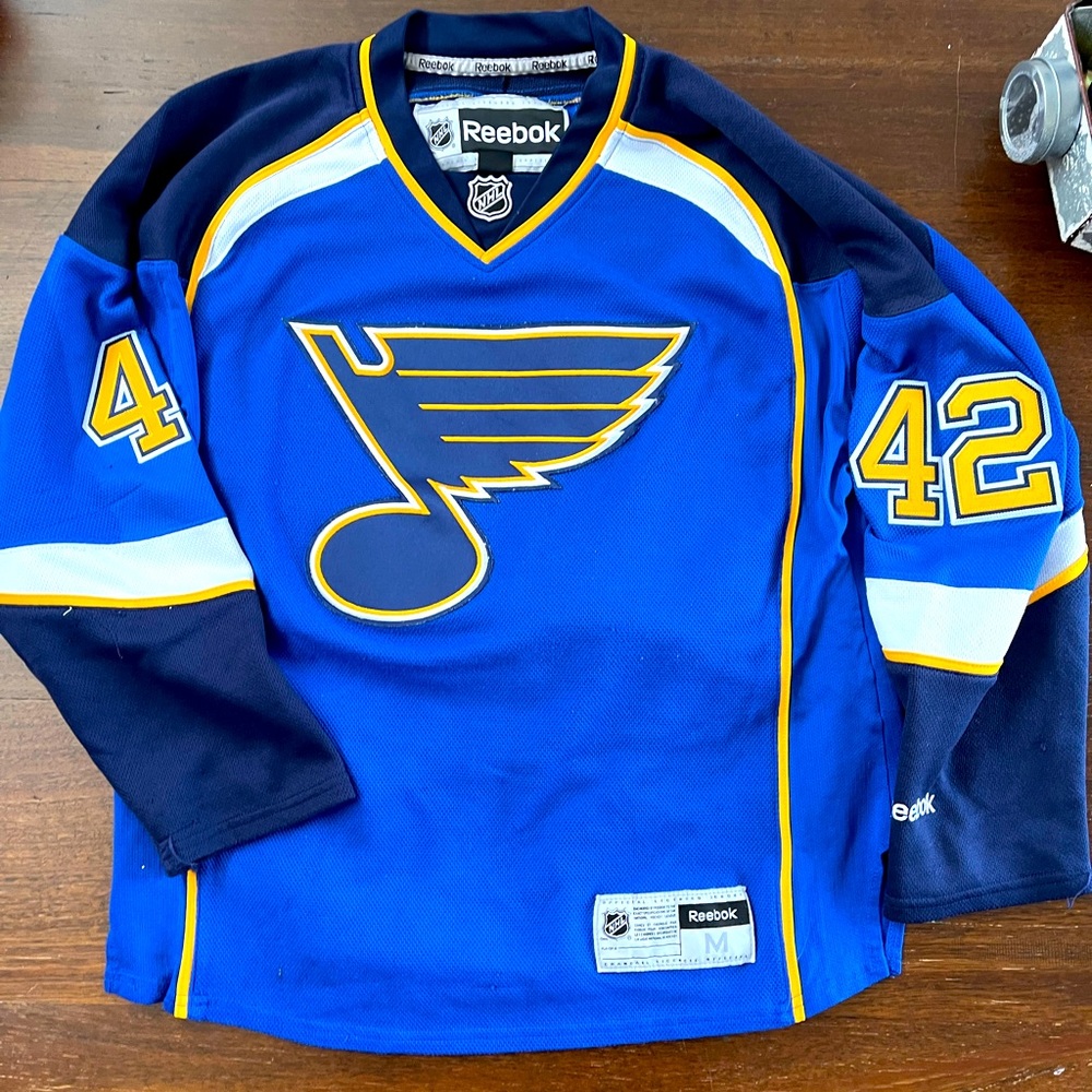 David Backes St Louis Blues Jersey